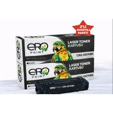 Ero Print Canon MF-655Cdw Muadil Toner - 3100 Sayfalık - Çipli Siyah Toner - 2'li Avantaj Paket