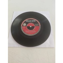 Plakperest Gülcan Sevim (Bilgin) – Uzun Ince Bir Yoldayım -   Türkiye Basım 45’lik Plak-Kapaksız-2.el