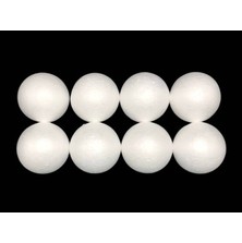 Muka Strafor Köpük Top 4 cm 8 Adet