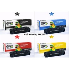 Ero Print Canon MF-655Cdw Muadil Toner - 3100 Sayfalık - 4 Renk Toner Set