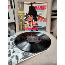 Plakperest Rambo: First Blood Part Iı (Soundtrack) -1985 Japonya Basım  Lp Plak - Obi’li/posterli-2.el