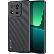 Eldenör Dux Ducis Xiaomi 13 Pro Fino Serisi Premium Dokuma Silikon KILIF-(5775)