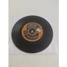 Plakperest Erol Büyükburç – Avare Aşık  - 1970  Türkiye Basım 45’lik Plak-Kapaksız-2.el