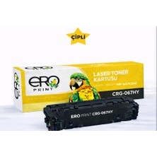 Ero Print Canon MF 657Cdw Muadil Toner - 3100 Sayfalık - Çipli Sarı Toner