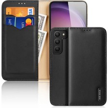 Eldenör Dux Ducis Sm Galaxy S23 Kılıf Mıknatıslı Cüzdanlı Deri Kılıf Hivo SERIES-(5775)