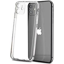 Eldenör Gor Iphone 12 Pro 6.1 Inch Kılıf Kamera Korumalı Şeffaf Silikon KILIF-(5775)