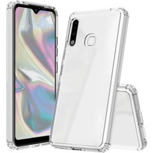 Eldenör Ally Sm Galaxy A70E Anti-Drop Darbe Emici Silikon Kılıf Shockproof KILIF-(5775)