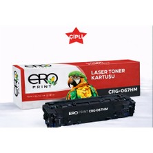 Ero Print CANON CRG-067HM Muadil Toner - 3100 Sayfalık - Çipli Kırmızı Toner