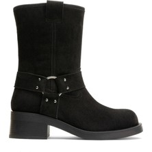 Emienza Orıon Süet Trok ve Toka Detaylı Bayan Bot