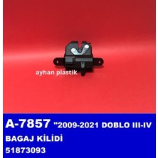 Ayhan A7857 - Bagaj Kilidi Doblo Iıı-Iv 2009-2021