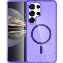 Eco Port Joko Samsung Galaxy S23 Ultra Kılıf  Magsafe Kapak - Mor