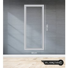 Hazır Dekoratif Duvar Polimer Çerçeve 180-60CM / 4cm(Kalınlık)