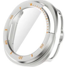 bbtech Samsung Galaxy Watch 8 Classic Uyumlu Sert Pc Kasa Koruyucu Kadranlı/kadransız Bumper Kasa