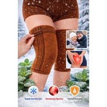 FitOnly Kısa Yün Ortopedik Dizlik – Romatizma ve Diz Ağrısı Için Termal Diz Isıtıcı, Motorcu ve Kışlık Kullanıma Uygun (1 Çift / 2 Adet)