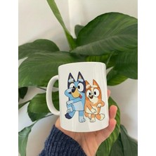 Sartre Art Bluey Bingo2 Karakteri Özel Tasarım Hediyelik Kupa Bardak