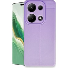 Eco Port Xiaomi Redmi Note 13 Pro 4g Kılıf Auto Focus Kapak - Lila