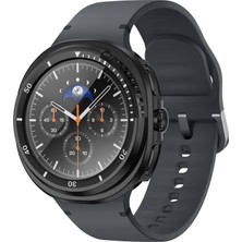 bbtech Samsung Galaxy Watch 8 Classic Uyumlu Sert Pc Kasa Koruyucu Kadranlı/kadransız Bumper Kasa