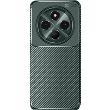 Eco Port Xiaomi Redmi 14C Kılıf Auto Focus Karbon Kapak - Koyu Yeşil