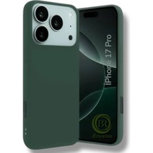Bruntoo BR Iphone 17 Pro Uyumlu Kılıf Kamera Çıkıntılı Yumuşak Silikon Içi Kadife Lansman Kapak .