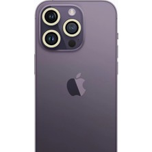 Eco Port Iphone 13 Pro Max Neon Fosforlu Kamera Lens - Beyaz