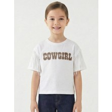 Escabel Kız Çocuk Tişort 5-14 Yaş 36200