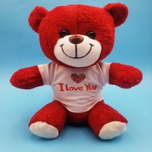 Avensyy Kırmızı I Love You Peluş Ayıcık