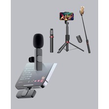 Teknodayım NPL2S Tripot +K11 Yaka Mikrofonu Set