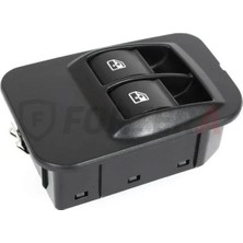 Fortera Cam Açma Düğmesi Çiftli Sol Fiorino Cerceveli