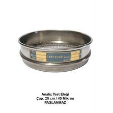 Labolist Analiz Test Eleği - Çap: 20 cm 45 Mikron Paslanmaz Çelik