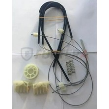 Fortera Cam Kriko Halatı Takımı Ön Sol Laguna 2009-2015