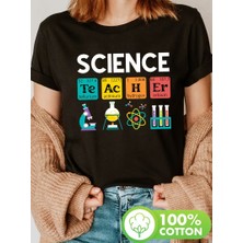 Eymora Bilimsel Baskılı Kısa Kol T-Shirt