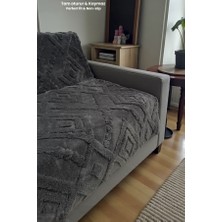 Vessino Home Nordic Stil Koltuk Örtüsü Kaymaz Koltuk Kılıfı Yıkanabilir, Kolay Temizlenen Kumaş