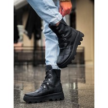 Erkek Spor Bot B Siyah (Siyah Taban)