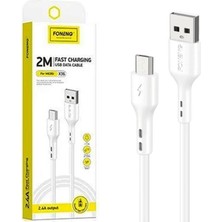 Gtc X36 USB To Type-C Hızlı Telefon Şarj Kablosu 2 Metre