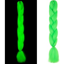 Fosforlu Neon Örgülük Saç Esperer 100 Gr. / Yeşil
