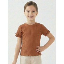 Escabel Kız Çocuk Tişort 10-14 Yaş 36020