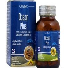 Orzax Ocean Plus Omega 3 1200 Mg 50 Kapsül