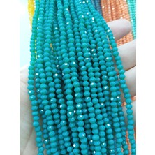 Ralp Moda 4 mm Cam Kristal Boncuk 50 Dizi