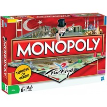 Mavi Su Dünyası Hasbro Monopoly Türkiye Aile Oyunu