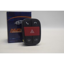 Fiorino Flaşör Anahtarı Dörtlü Çakar Anahtarı Anahtar Grup Arka Rezistans Düğmeli