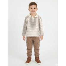 Escabel Erkek Çocuk 2li Alt Üst Kombin Takmı 1-4 Yaş SET0460