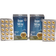 Orzax Ocean 500 Mg Balık Yağı Limon Aromalı x 2 Adet