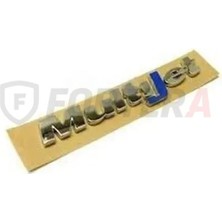 Fortera Bagaj Yazısı Arka Multijet Mavi Doblo