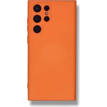 Bruntoo BR Samsung Galaxy S24 Ultra Uyumlu Kılıf Yumuşak Silikon Içi Kadife Lansman Kapak .