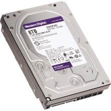 Wd Purple, WD85PURZ, 3.5&amp;quot;, 8tb, 256MB, 5640 Rpm, 7/24 Güvenlik, HDD (Türkiye Distribütörü Garantili)