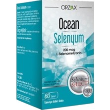 Orzax Ocean Selenyum 200 Mcg 60 Tablet Selenyum Içeren Takviye Edici Gıda..orzx