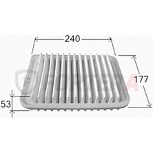 Fortera Hava Filtresi Toyota Auris Avensis Yaris