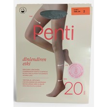 Penti Dinlendiren Etki Çorap Duman Nefti Hosteslerin Tercih Ettiği Konfor 20 Den M Beden