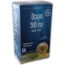 Orzax Ocean Omega 3 500MG 60 Kapsül