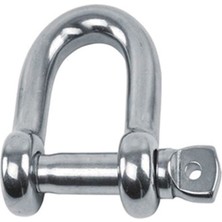 Vesta Wolz Zincir Kilidi M10 | U Tipi Mapalı Halat Kilidi | 100’LÜ Paket